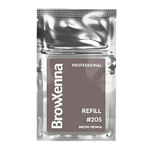 BrowXenna®, Blond #205 Dark Blond, 1 sachet